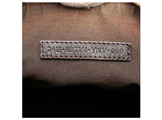 Fendi Beige Zucchino Canvas Crossbody - vista 6