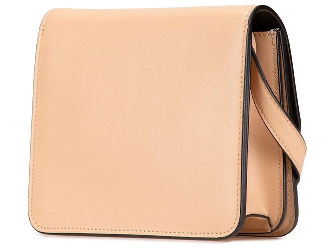 Fendi Beige in Pelle Crystal Fab Crossbody - vista 2