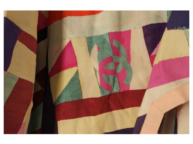 Increíble vestido de pasarela de Chanel Multicolor - vista 10