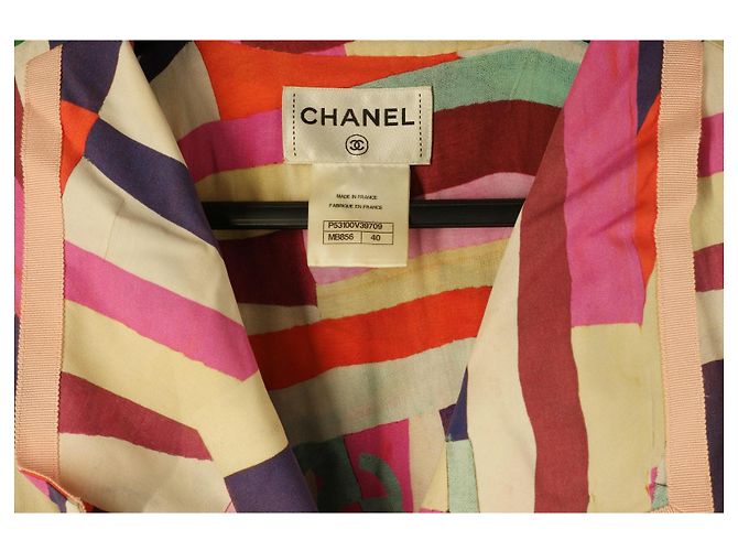 Increíble vestido de pasarela de Chanel Multicolor - vista 14