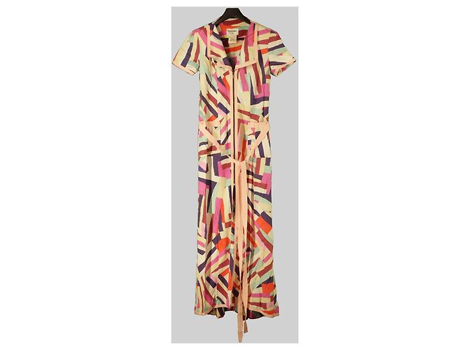 Increíble vestido de pasarela de Chanel Multicolor - vista 2