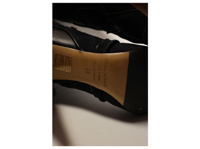 Botas largas Isabel Marant increíbles Azul marino - vista 10