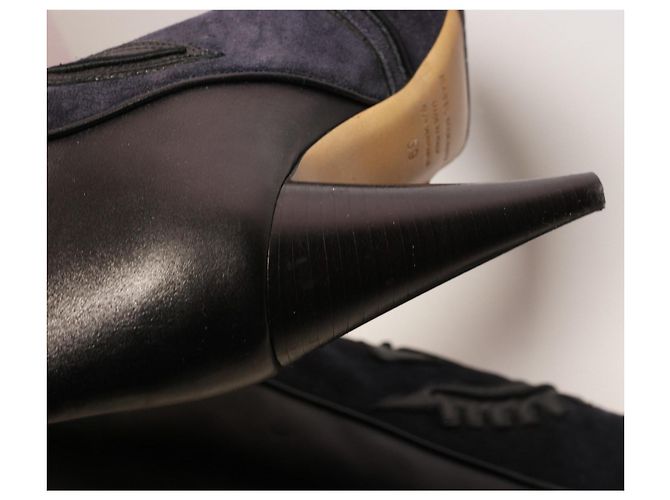 Botas largas Isabel Marant increíbles Azul marino - vista 13