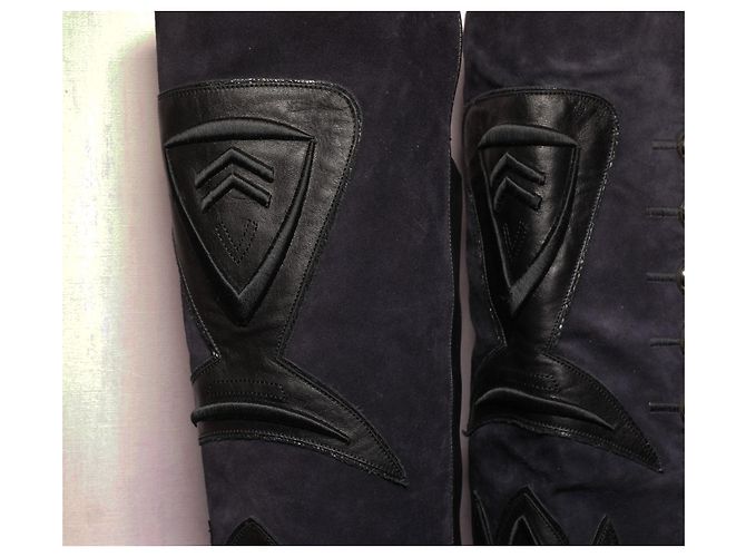 Botas largas Isabel Marant increíbles Azul marino - vista 2