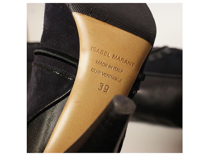 Botas largas Isabel Marant increíbles Azul marino - vista 4