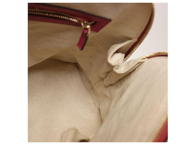 Borsa a mano Gucci in pelle verniciata rosa - vista 15