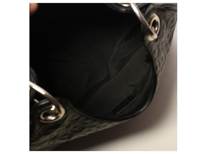 Incredibile borsa in pelle Gucci Nero - vista 11