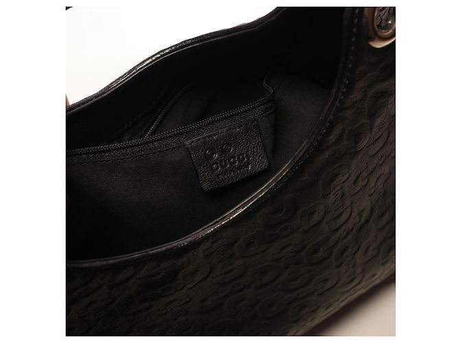 Incredibile borsa in pelle Gucci Nero - vista 16