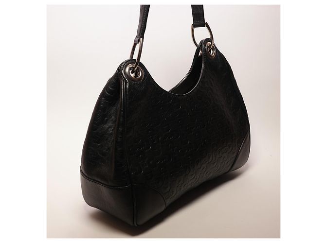 Incredibile borsa in pelle Gucci Nero - vista 3