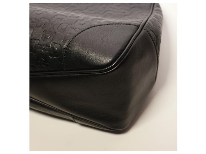 Incredibile borsa in pelle Gucci Nero - vista 7