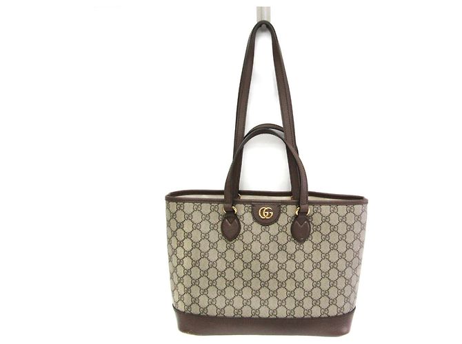 Borsa Tote Media Double G di Gucci Beige - vista 15