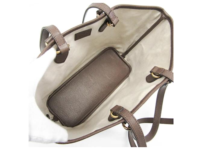 Borsa Tote Media Double G di Gucci Beige - vista 4