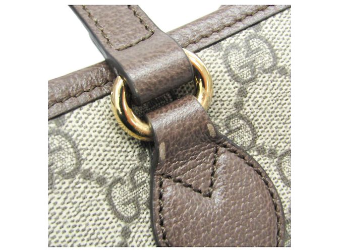 Borsa Tote Media Double G di Gucci Beige - vista 8