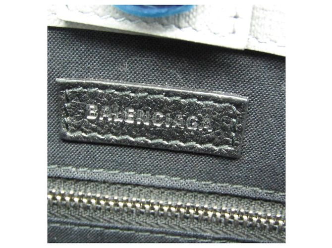 Borsa da shopping Balenciaga XXS 597858 Marrone - vista 12