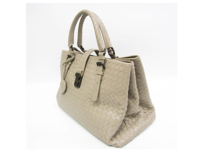 Borsa Bottega Veneta Intrecciato Rome Marrone - vista 5