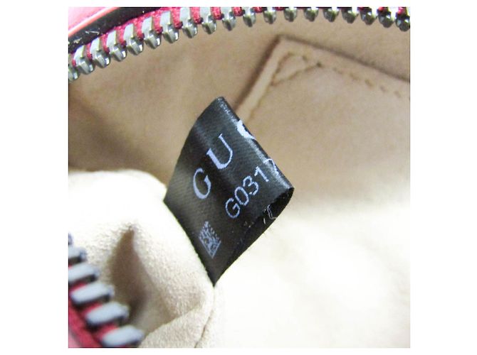 Borsa a tracolla Gucci GG Marmont Small Rosso - vista 12