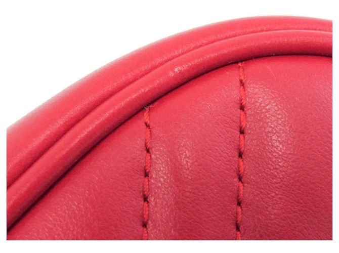 Borsa a tracolla Gucci GG Marmont Small Rosso - vista 7