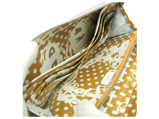 Cartera larga para mujer de cuero Epsom Silk'in Azap de Hermès Crudo - vista 11