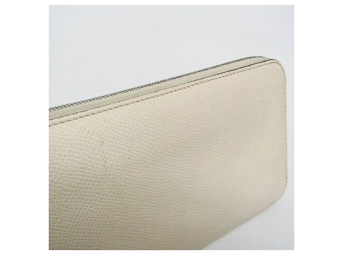 Cartera larga para mujer de cuero Epsom Silk'in Azap de Hermès Crudo - vista 5