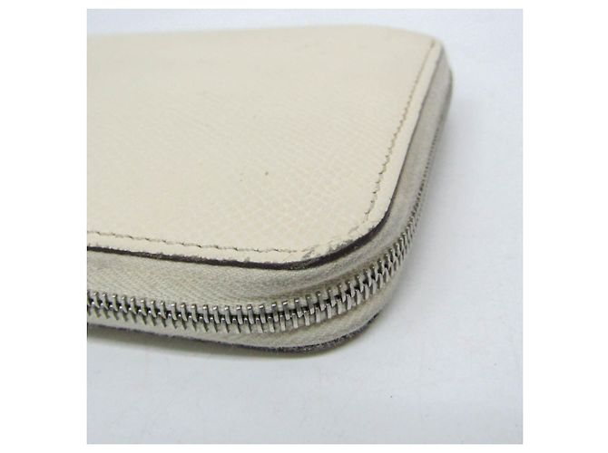 Cartera larga para mujer de cuero Epsom Silk'in Azap de Hermès Crudo - vista 9