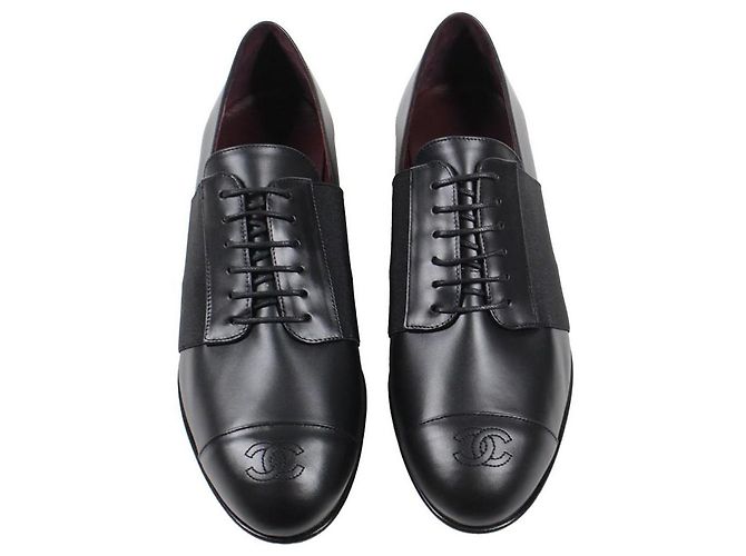 Chanel Derbies Noir - vue 3
