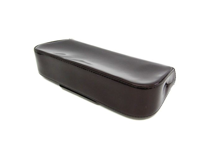 Borsa Clutch Pochette Sobe Vernis Louis Vuitton Bordò - vista 3