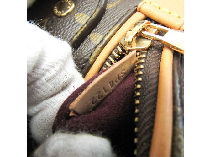 Borsa a spalla Louis Vuitton Monogram Olympe M40579 per donne Bordò Monogramma - vista 12