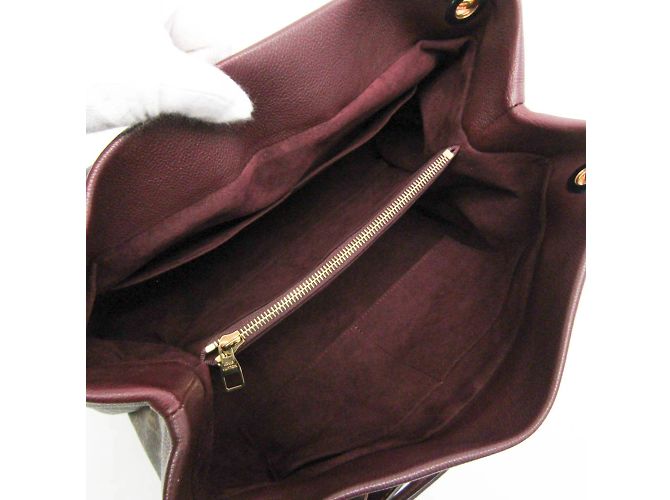 Borsa a spalla Louis Vuitton Monogram Olympe M40579 per donne Bordò Monogramma - vista 3