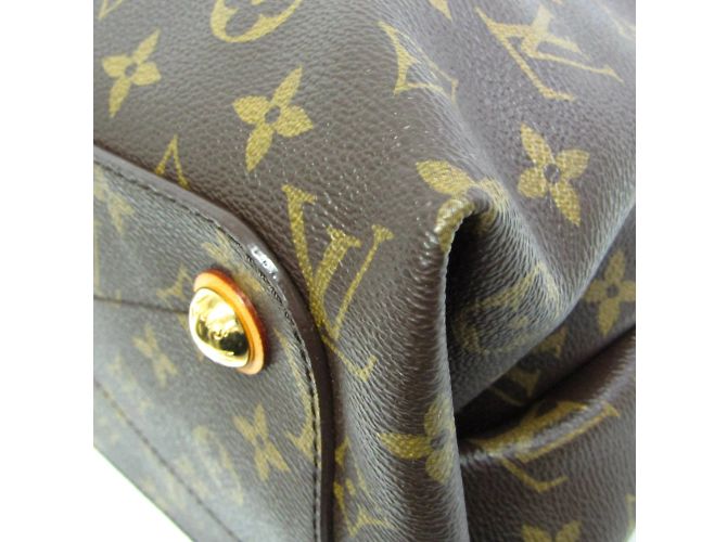 Borsa a spalla Louis Vuitton Monogram Olympe M40579 per donne Bordò Monogramma - vista 4
