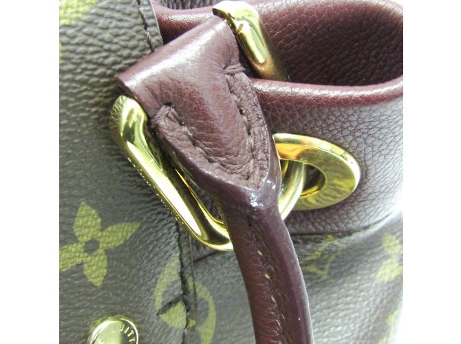 Borsa a spalla Louis Vuitton Monogram Olympe M40579 per donne Bordò Monogramma - vista 6
