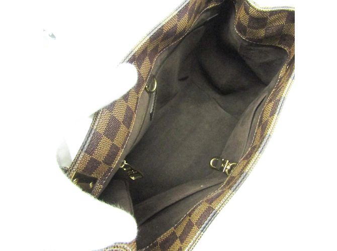 Borsa a spalla Louis Vuitton Damier Marylebone PM Marrone - vista 4