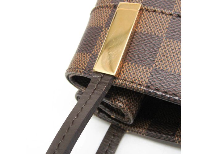 Borsa a spalla Louis Vuitton Damier Marylebone PM Marrone - vista 7