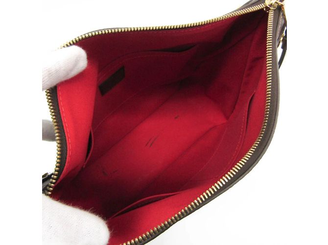 Borsa a Spalla Louis Vuitton Damier Duomo N41425 Damier ebene - vista 3
