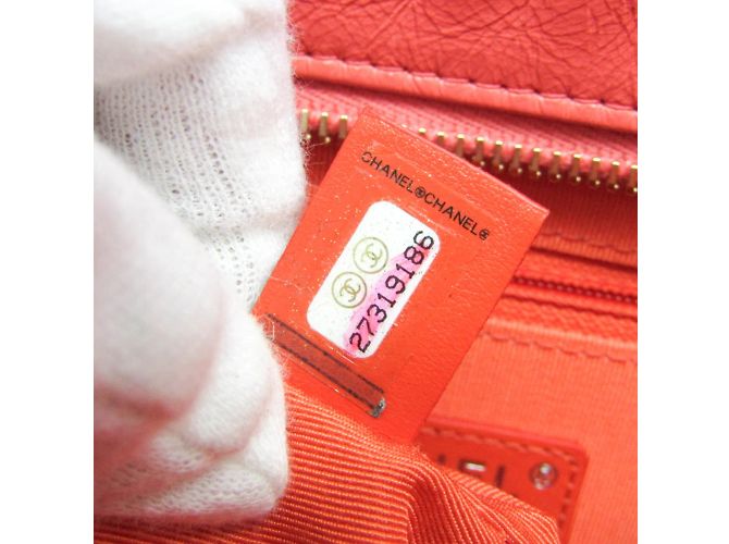 Borsa hobo Chanel Gabrielle De Chanel Rosso - vista 12