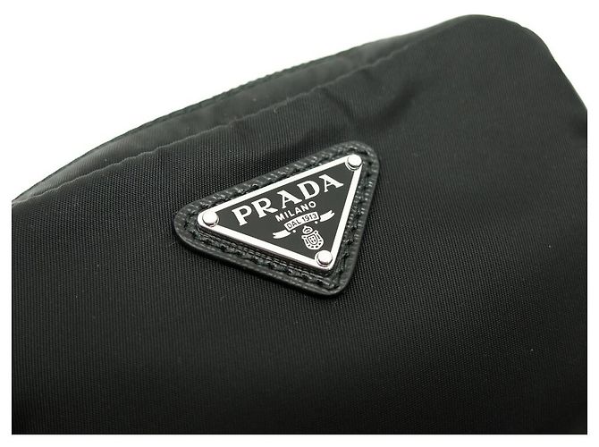 NUOVA CLUTCH PRADA 1ND339 IN NYLON RE-NYLON - vista 5