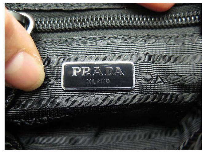 NUOVA CLUTCH PRADA 1ND339 IN NYLON RE-NYLON - vista 8