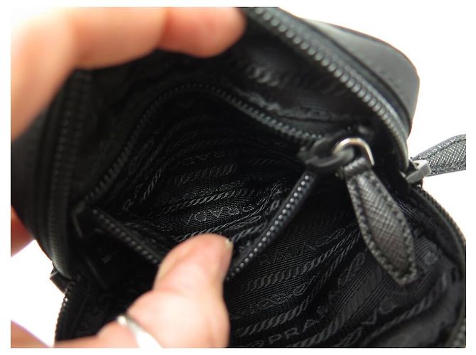 NUOVA CLUTCH PRADA 1ND339 IN NYLON RE-NYLON - vista 9