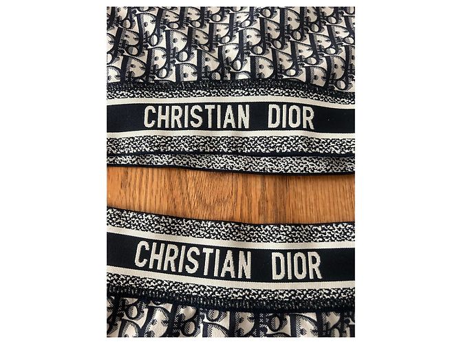 Piezas de pasarela oblicuas de Dior Negro - vista 4