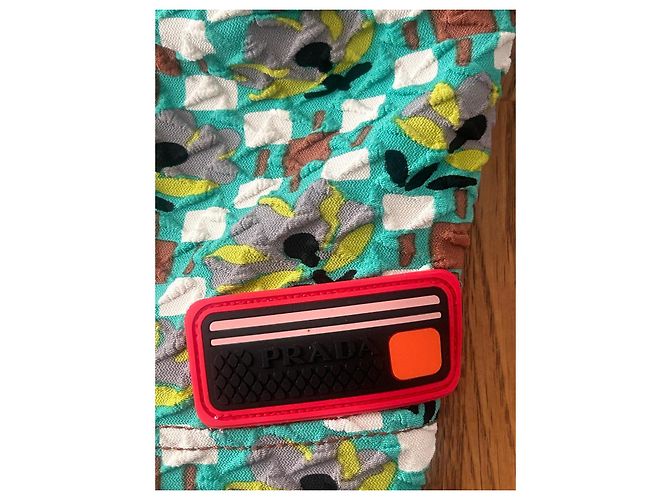 Prada Strap Crop Top with Retro Patterns Multiple colors - view 6