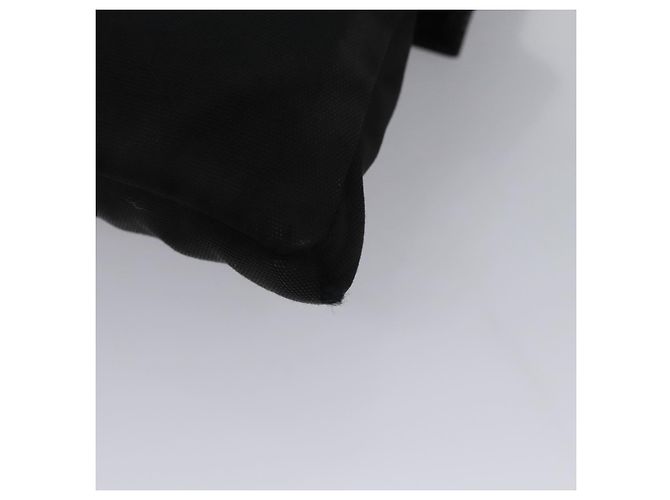 Borsa a vita GUCCI in nylon nero argento 28566 Auth IN054 - vista 18