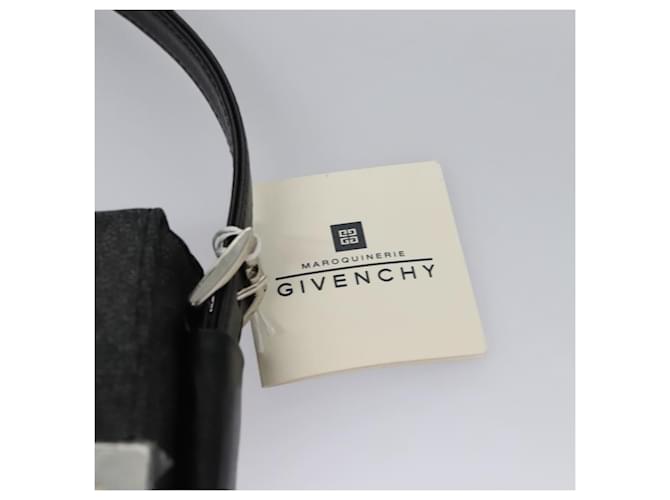 Borsa a Spalla GIVENCHY PVC Nero Argento Auth bs23328 - vista 10