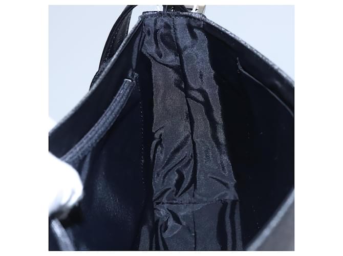 Borsa a Spalla GIVENCHY PVC Nero Argento Auth bs23328 - vista 18