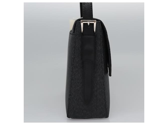 Borsa a Spalla GIVENCHY PVC Nero Argento Auth bs23328 - vista 4