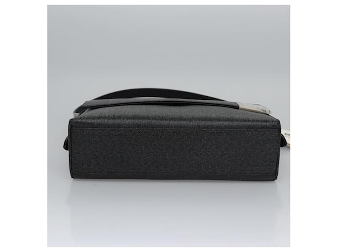 Borsa a Spalla GIVENCHY PVC Nero Argento Auth bs23328 - vista 5
