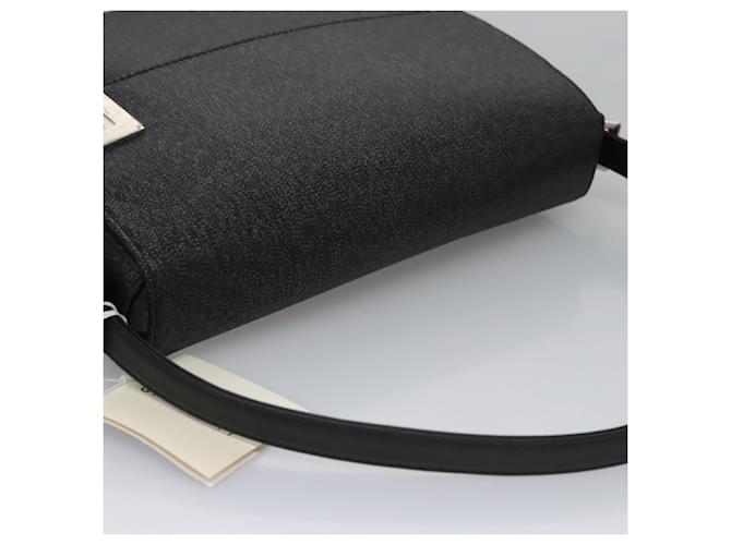 Borsa a Spalla GIVENCHY PVC Nero Argento Auth bs23328 - vista 6