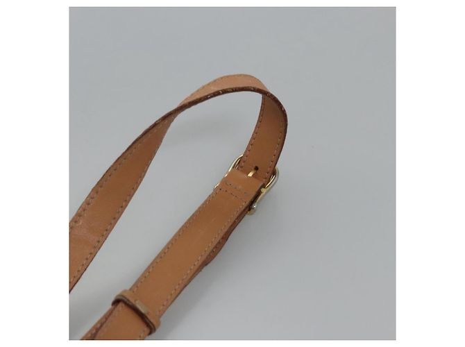 Céline Bolso de hombro de lona Macadam CELINE en cuero PVC marrón dorado Auth mr1129 Castaño - vista 8