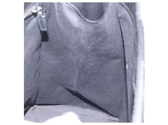 GUCCI GG Canvas Tote Bag Schwarz Silber 109101 Auth nb119 - Ansicht 18