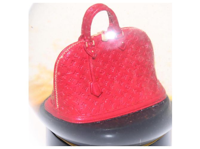LOUIS VUITTON Snow Globe Alma VIP Limited Clear Red LV Auth bs22939 - view 11