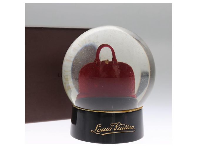 LOUIS VUITTON Snow Globe Alma VIP Limited Clear Red LV Auth bs22939 - view 12