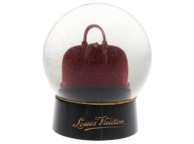 LOUIS VUITTON Snow Globe Alma VIP Limited Clear Red LV Auth bs22939 - view 13